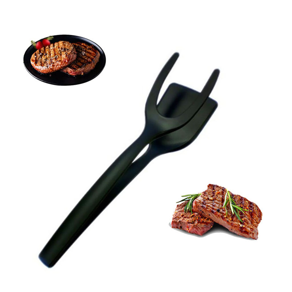 Espátula y Pinza Plástica 2 en 1