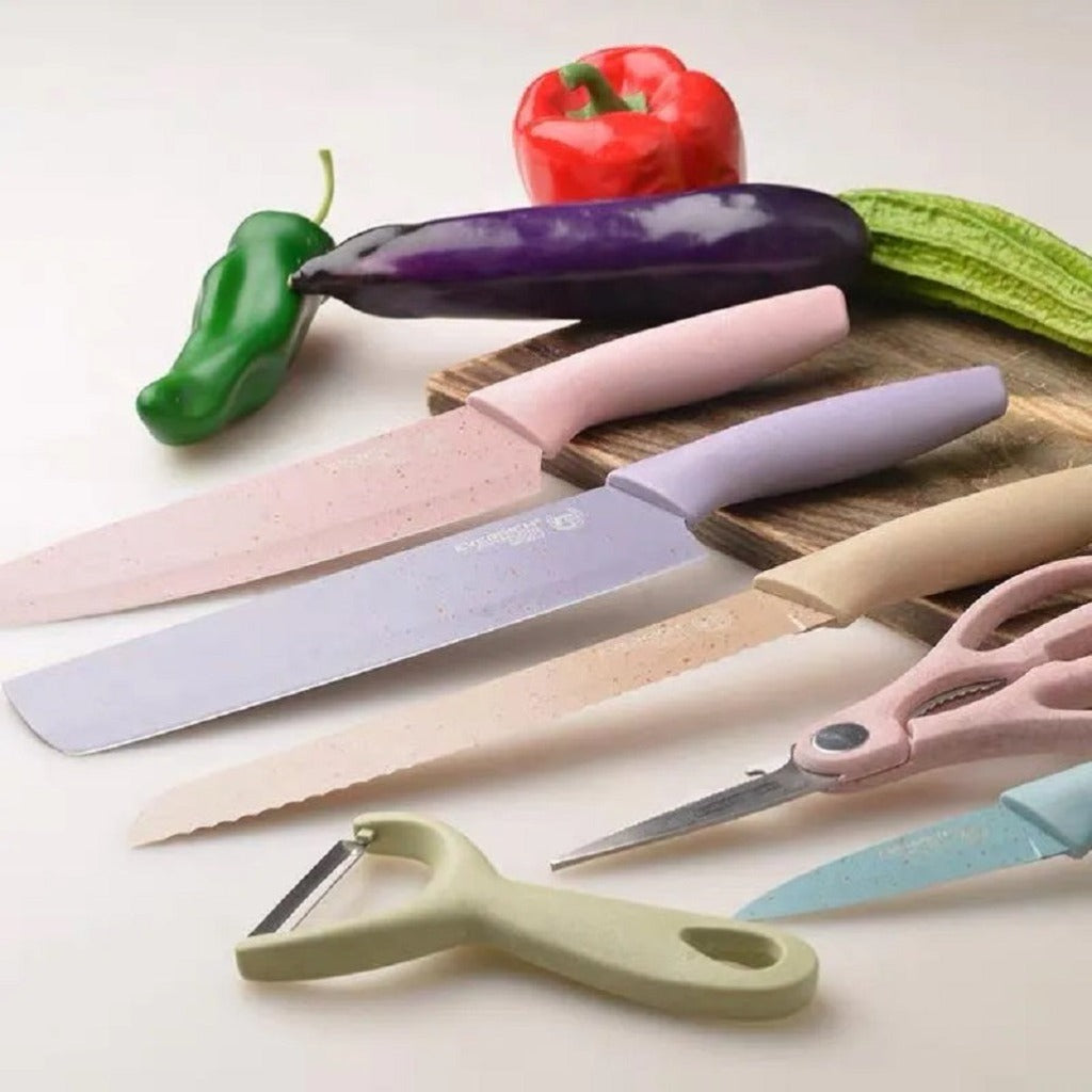 Set Cuchillos Multifuncional para Cocina