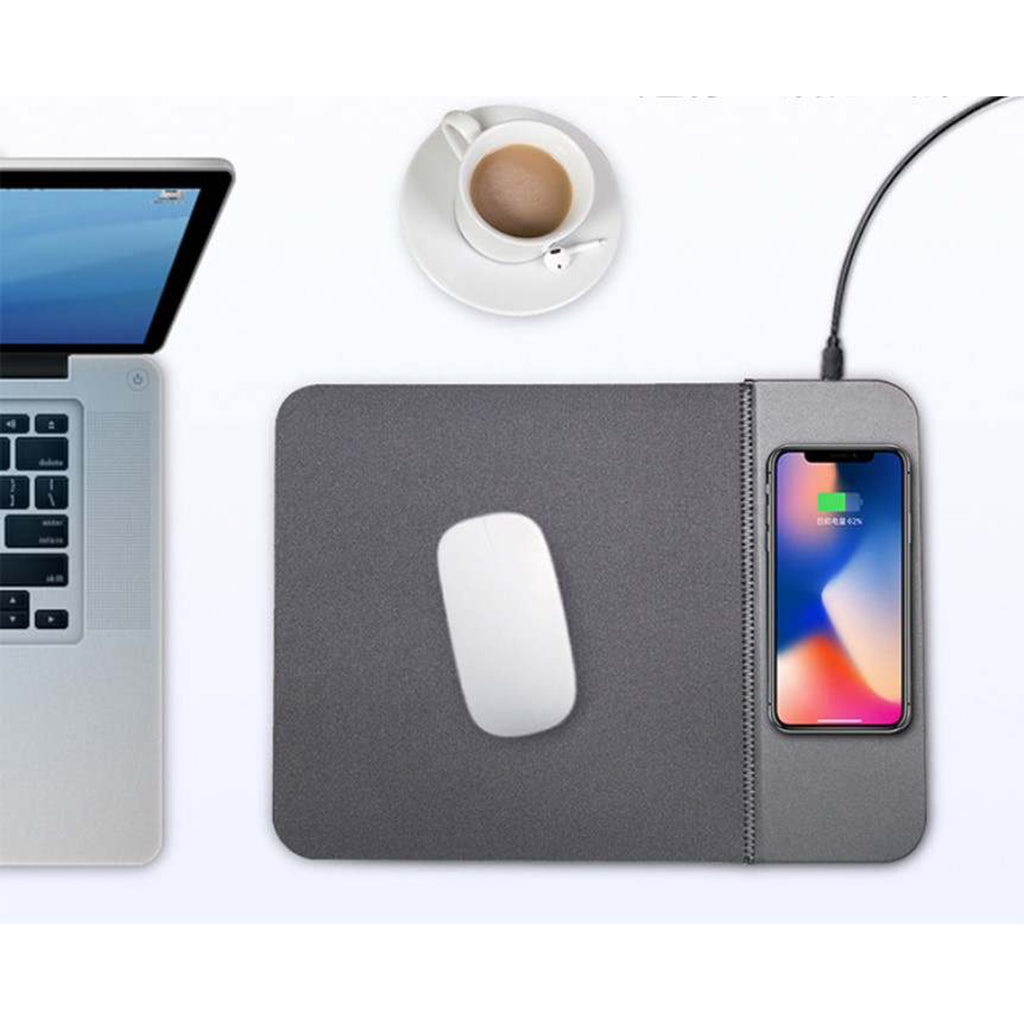 Mouse Pad de Carga Inalámbrica 10w