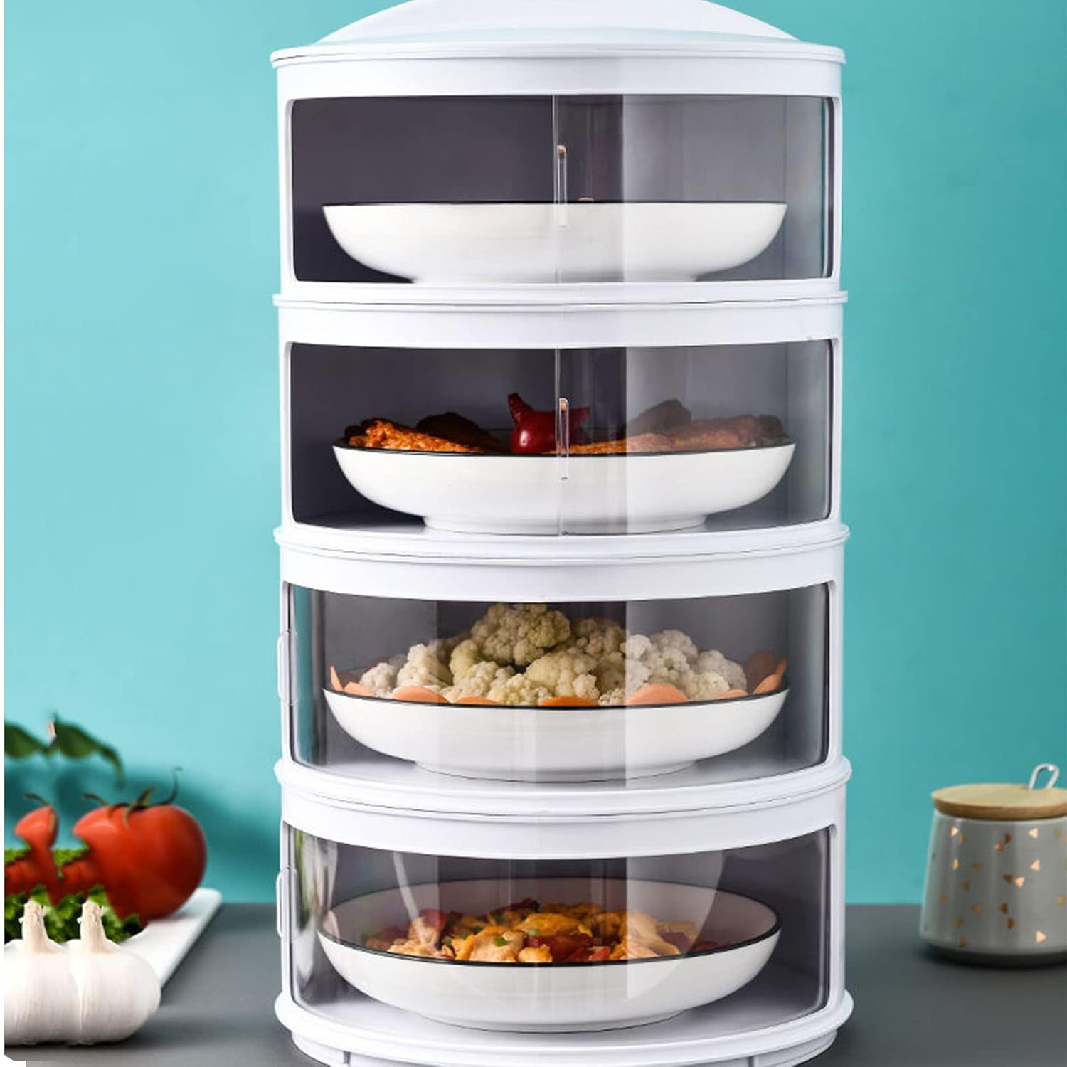 Contenedor para alimentos de 5 compartimentos