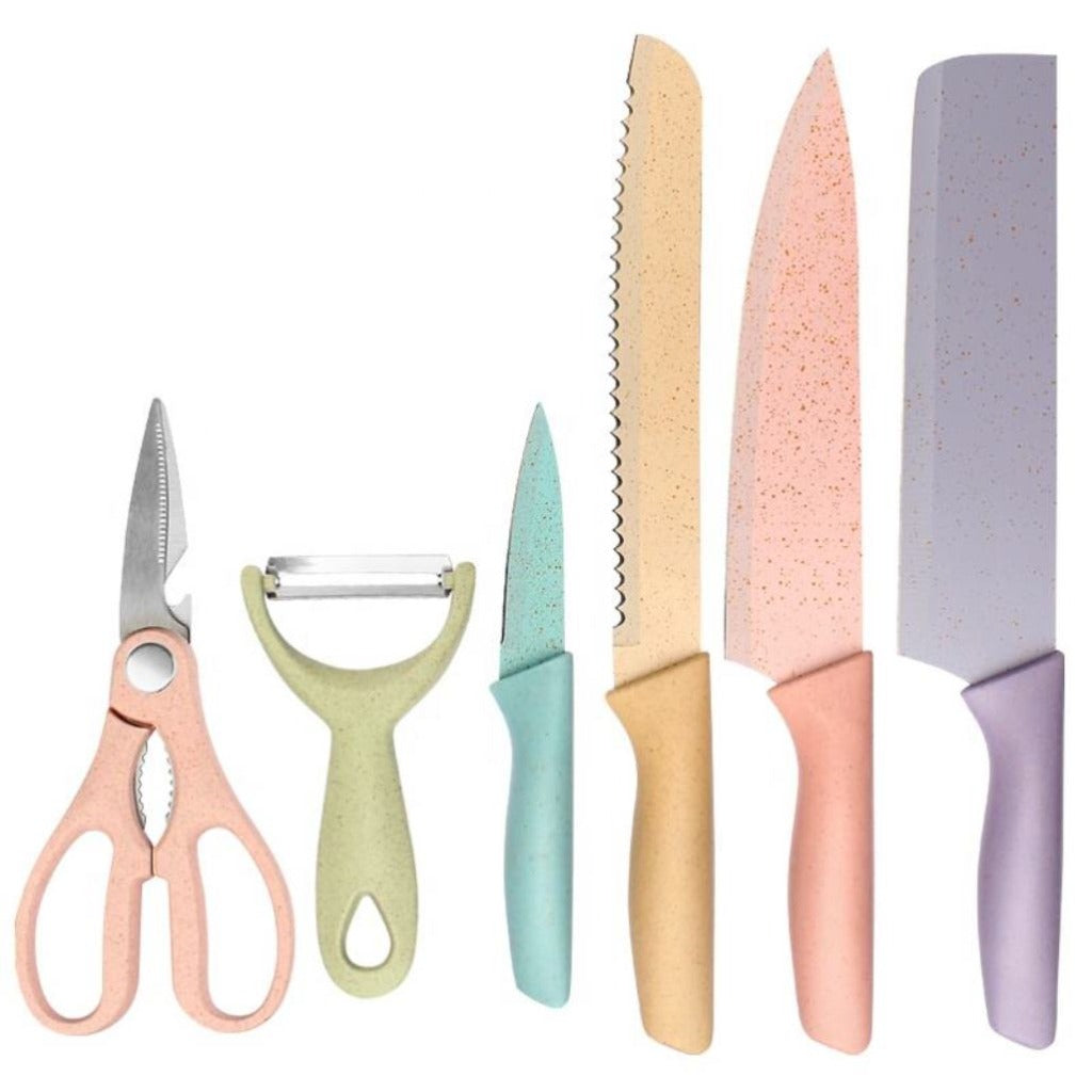 Set Cuchillos Multifuncional para Cocina