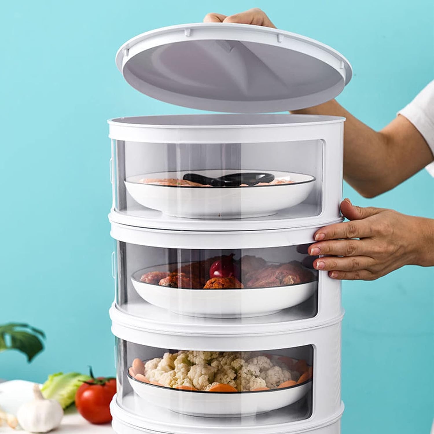 Contenedor para alimentos de 5 compartimentos