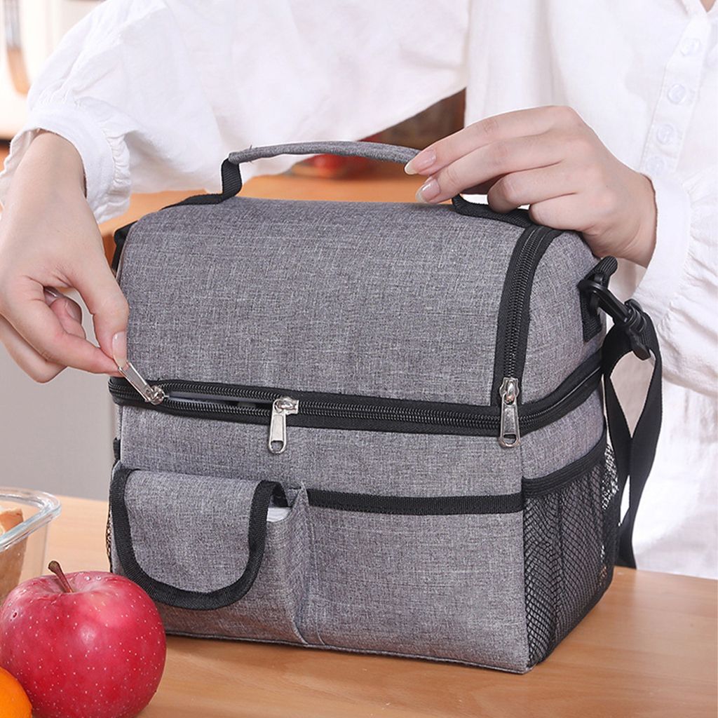 Lonchera térmica impermeable de gran capacidad