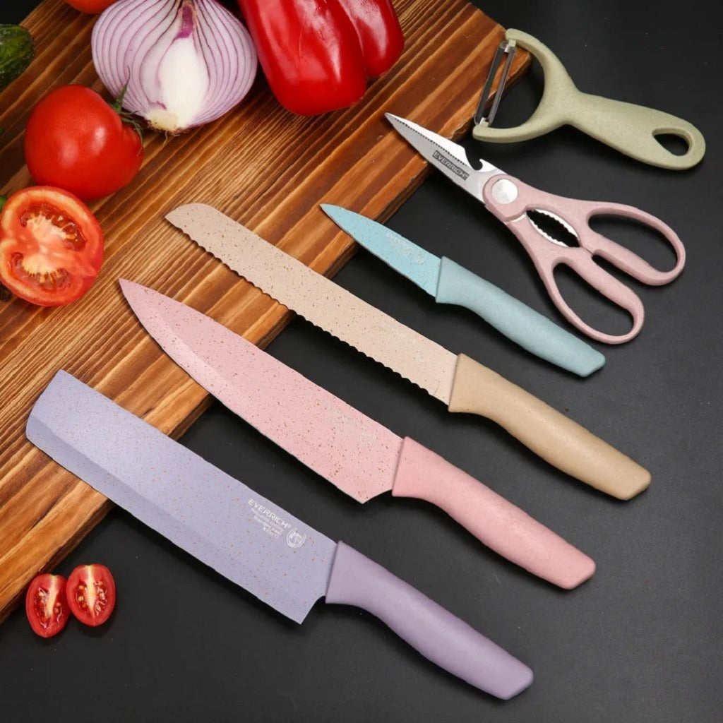 Set Cuchillos Multifuncional para Cocina