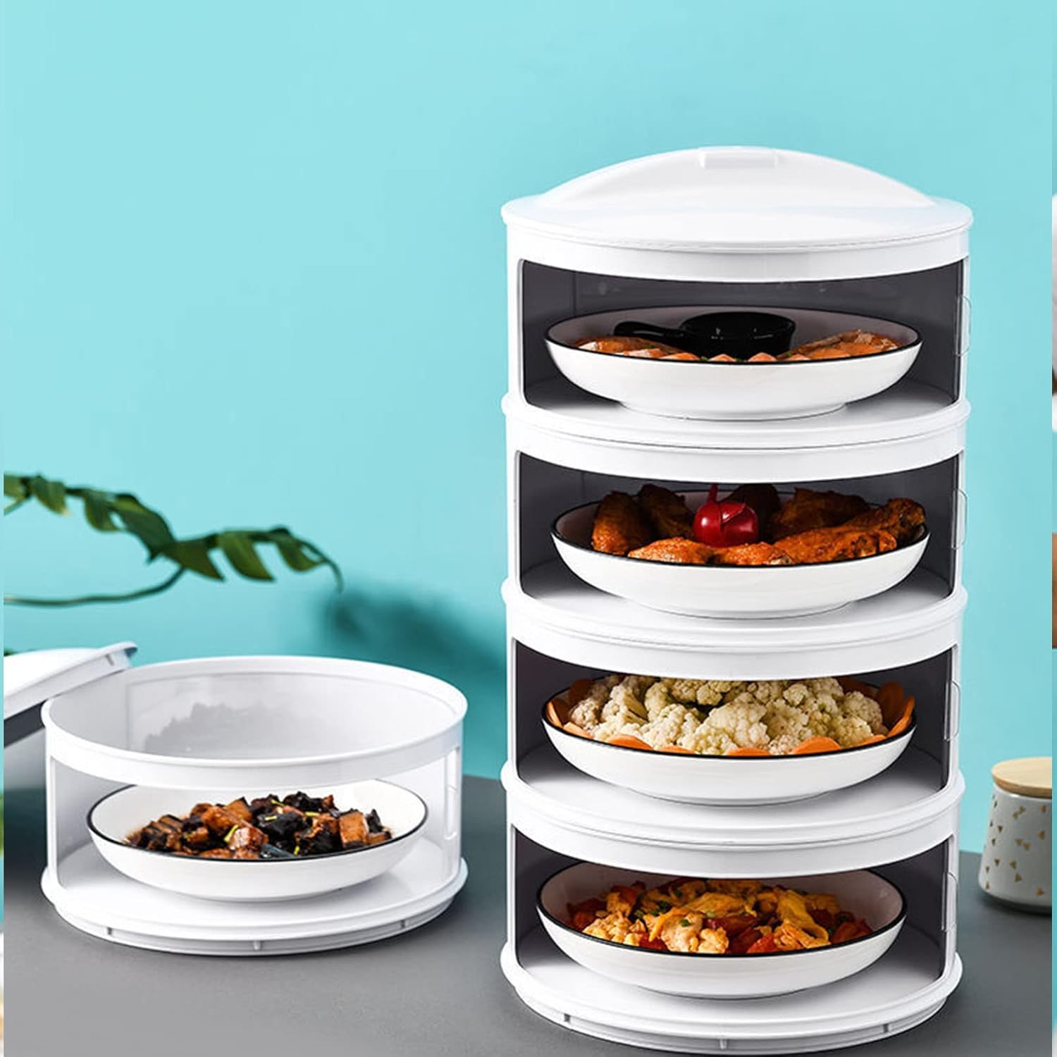 Contenedor para alimentos de 5 compartimentos