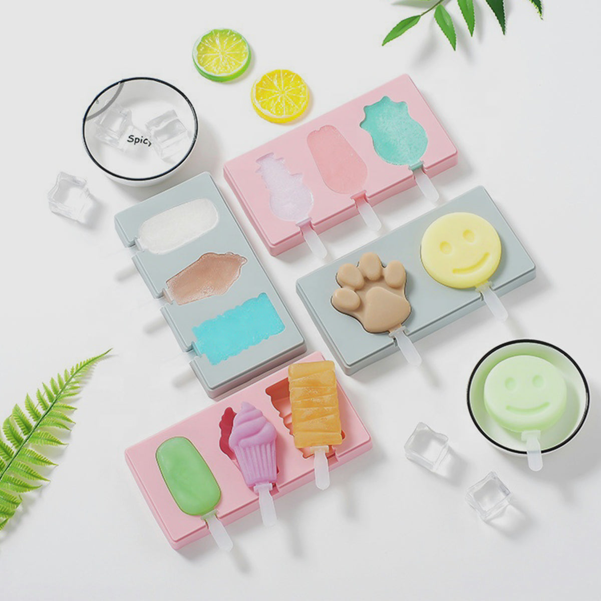 Moldes de SIlicón para Helado