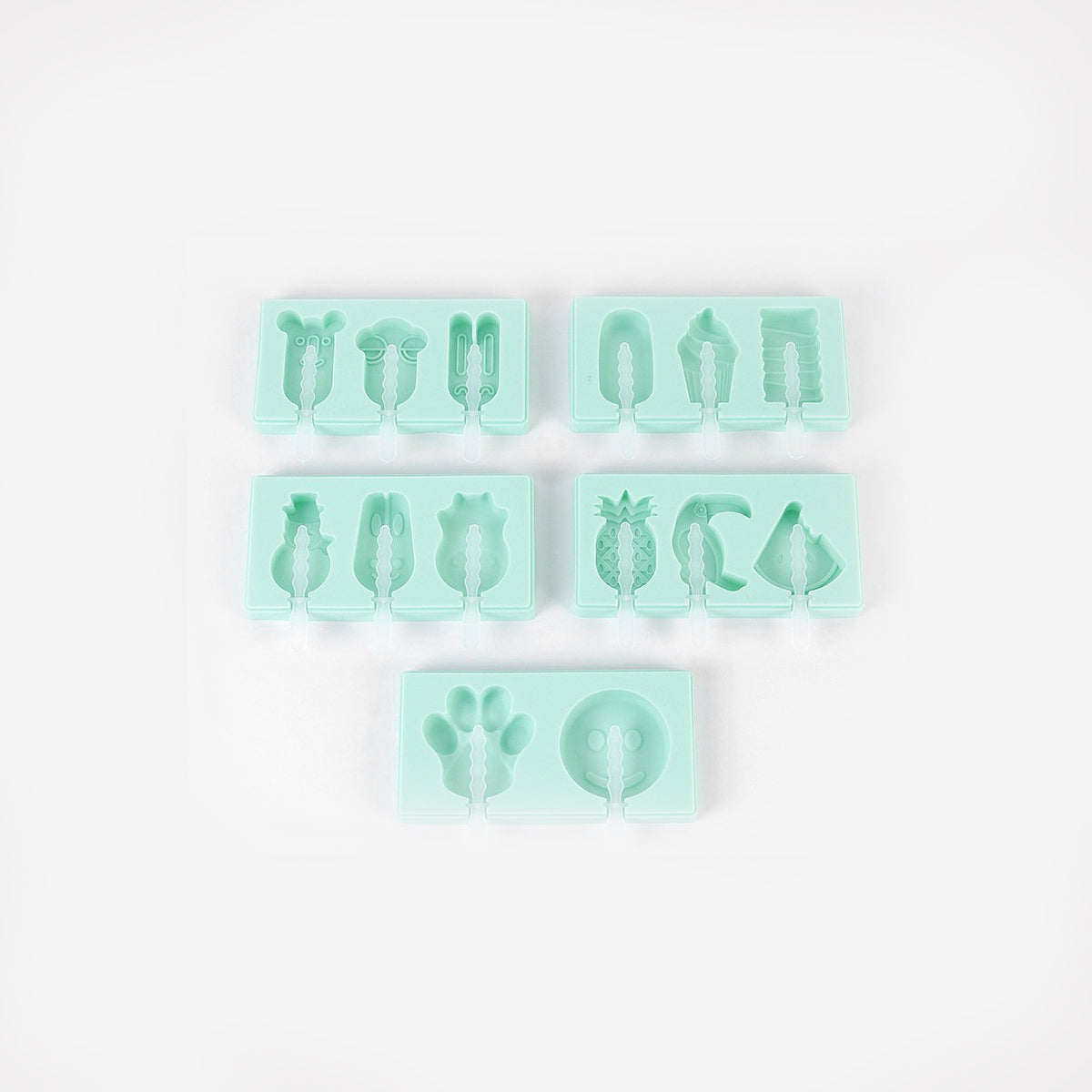 Moldes de SIlicón para Helado