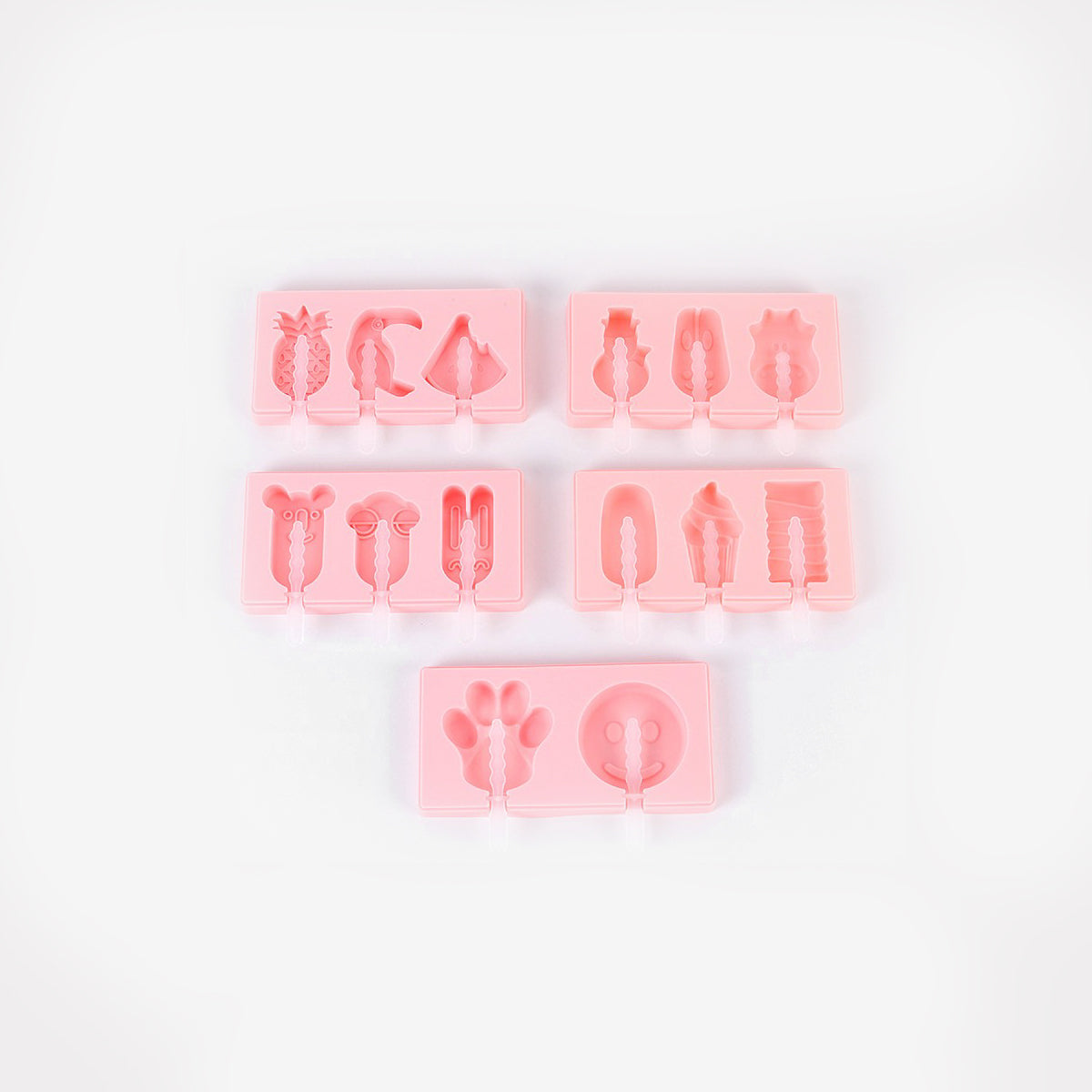 Moldes de SIlicón para Helado