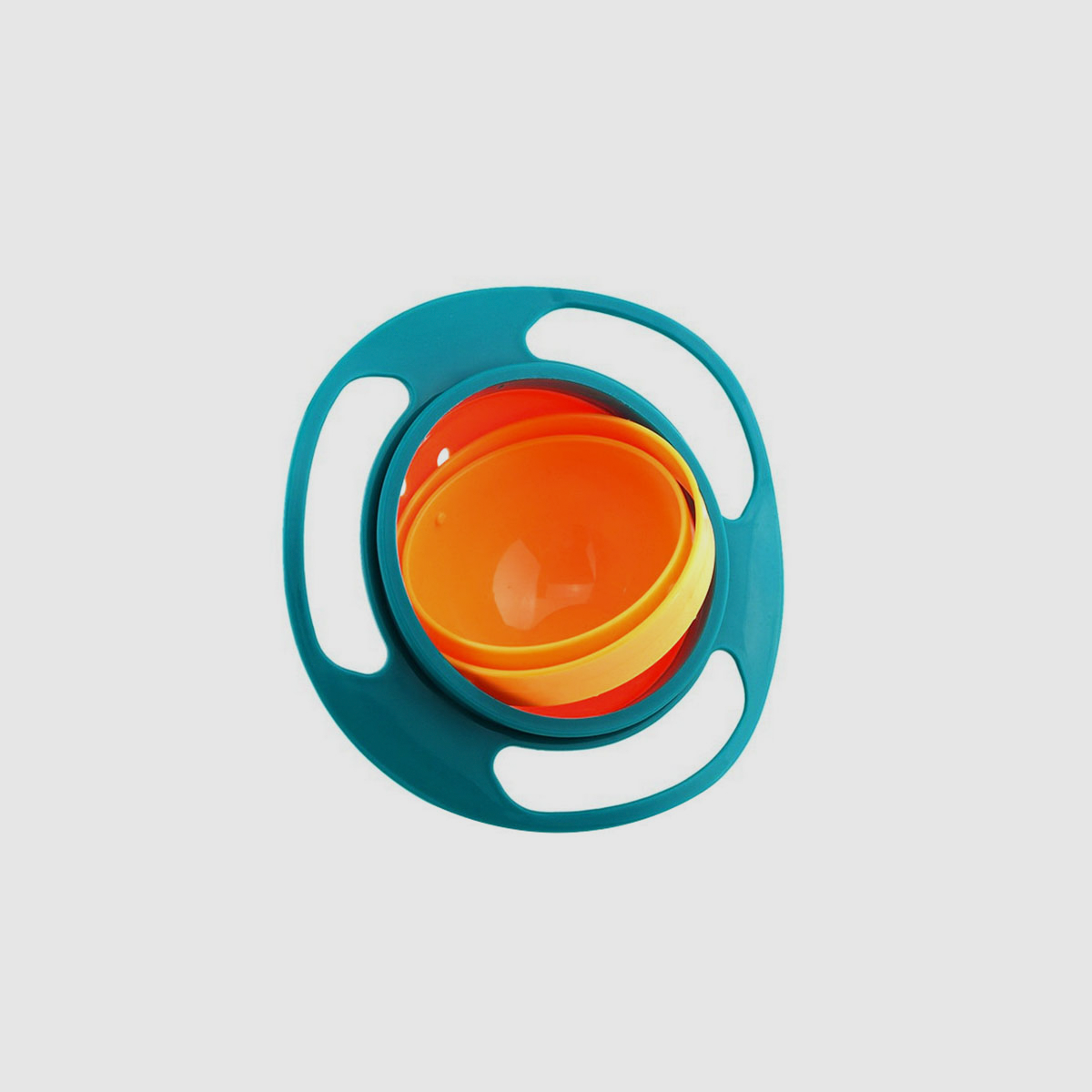 Bowl antiderrames | giratorio 360 grados