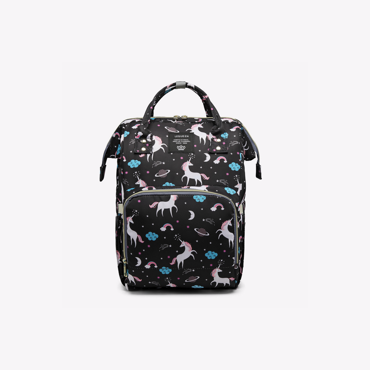 Espaciosas Pañaleras Diseño de Unicornio