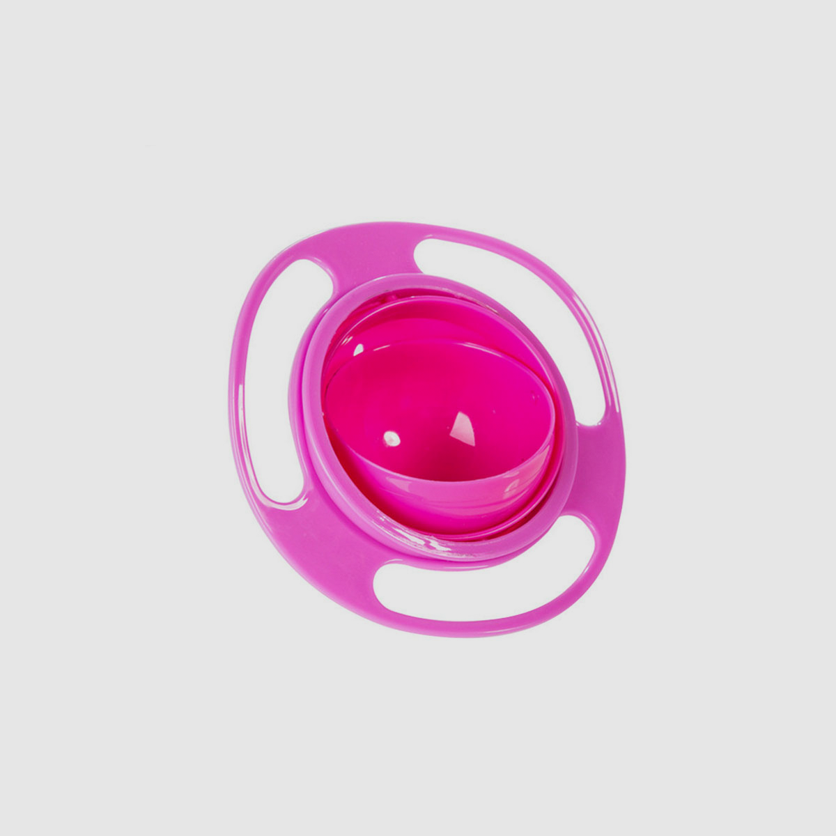 Bowl antiderrames | giratorio 360 grados