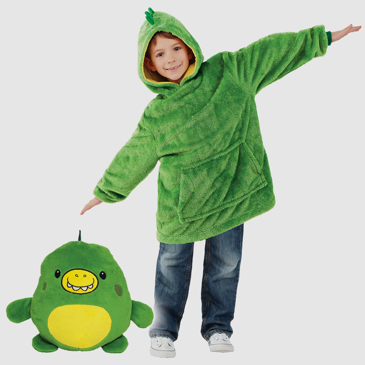 Sudadera con Capucha Convertible