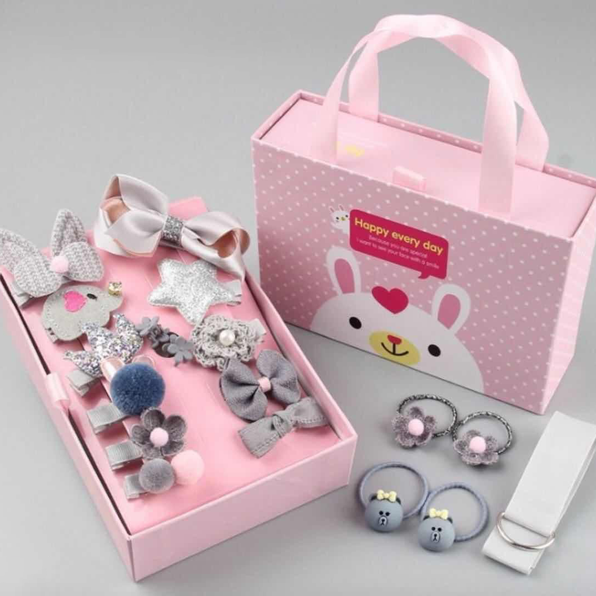 Set para cabello de niñas