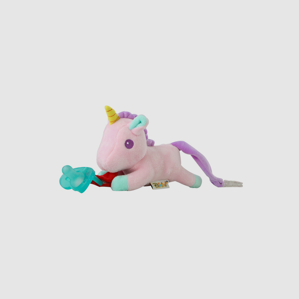 Peluche con Chupeta y Clip