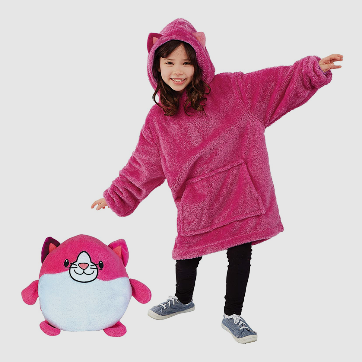 Sudadera con Capucha Convertible