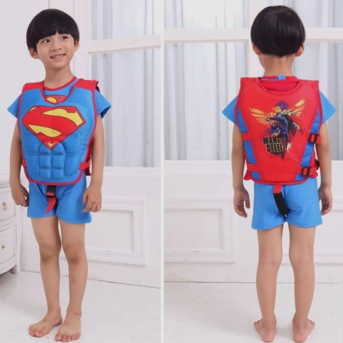 Chalecos salvavidas superheroes