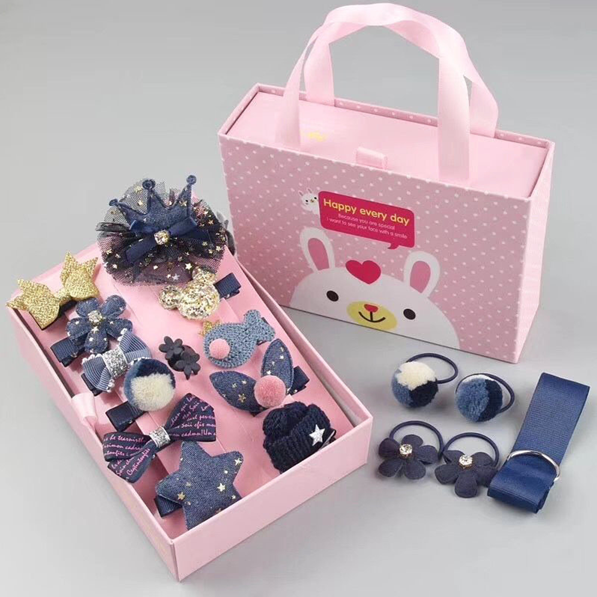Set para cabello de niñas