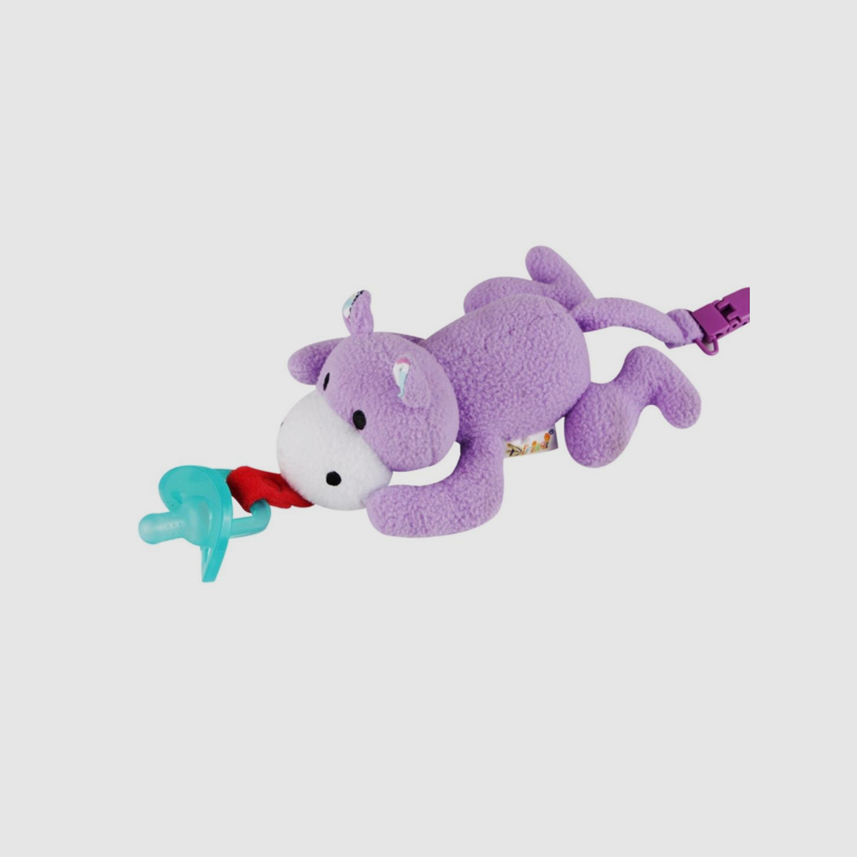 Peluche con Chupeta y Clip
