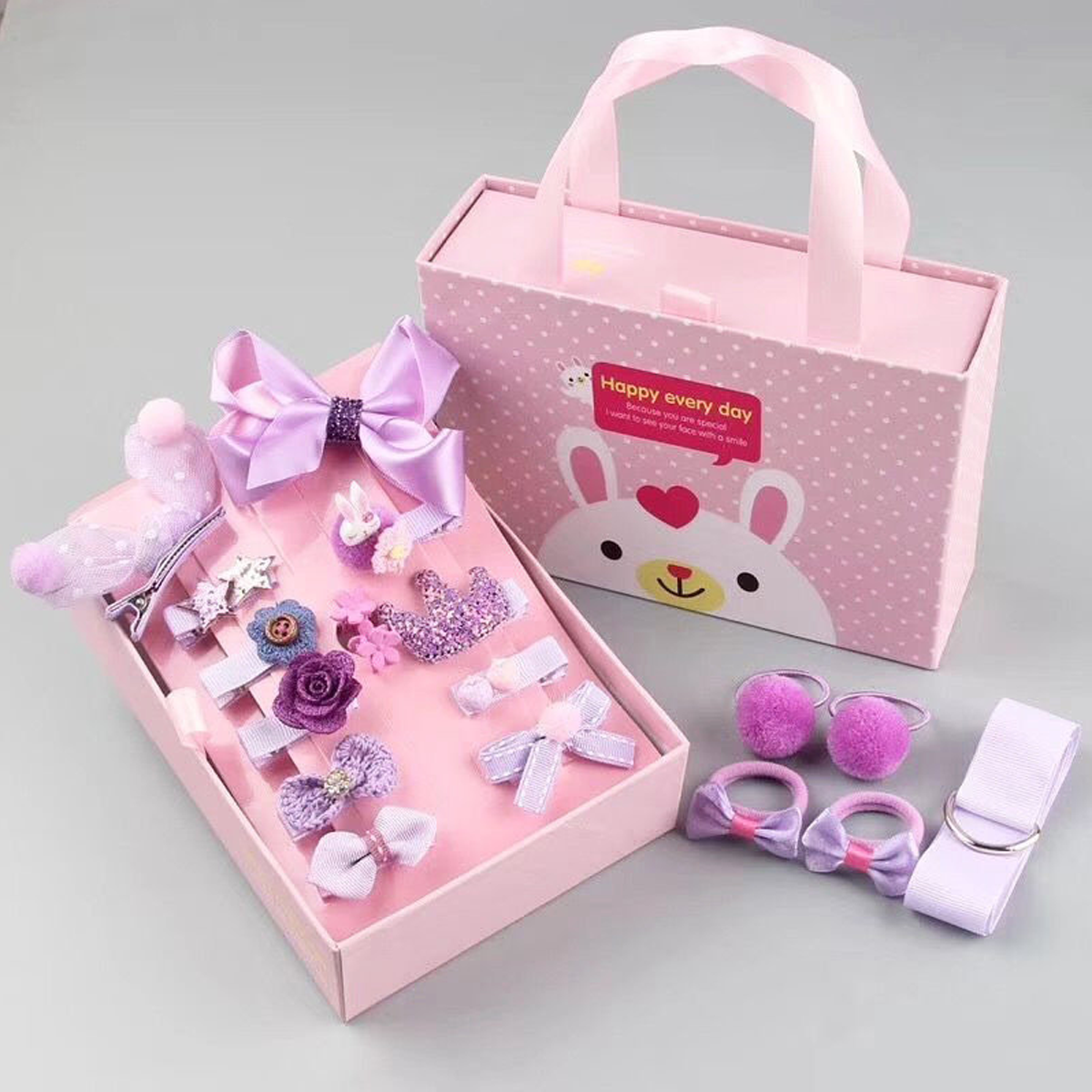 Set para cabello de niñas