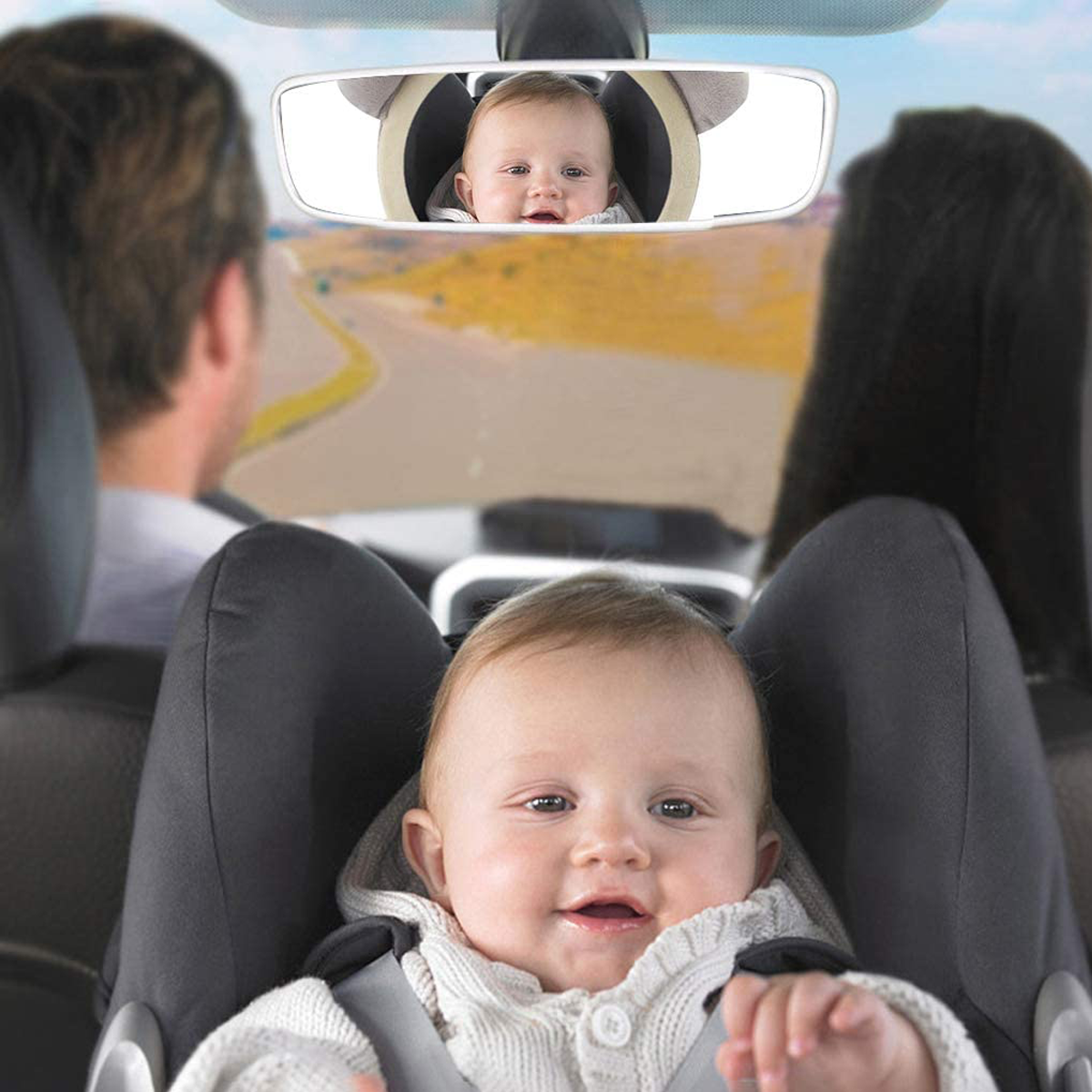 Espejo para Asiento Trasero del Automóvil