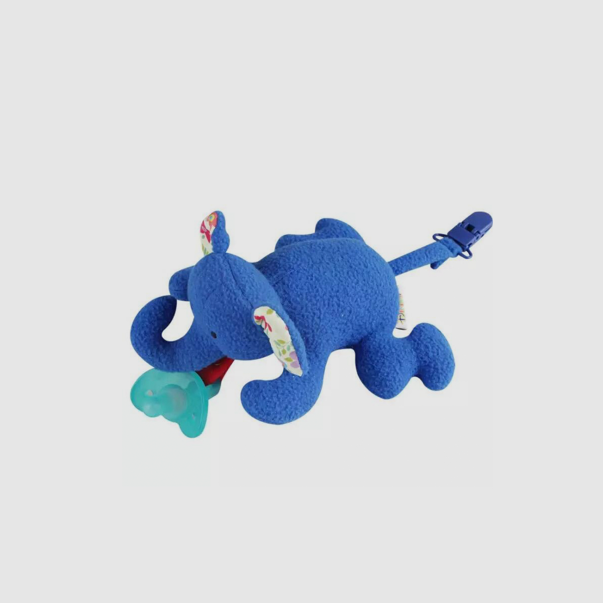 Peluche con Chupeta y Clip