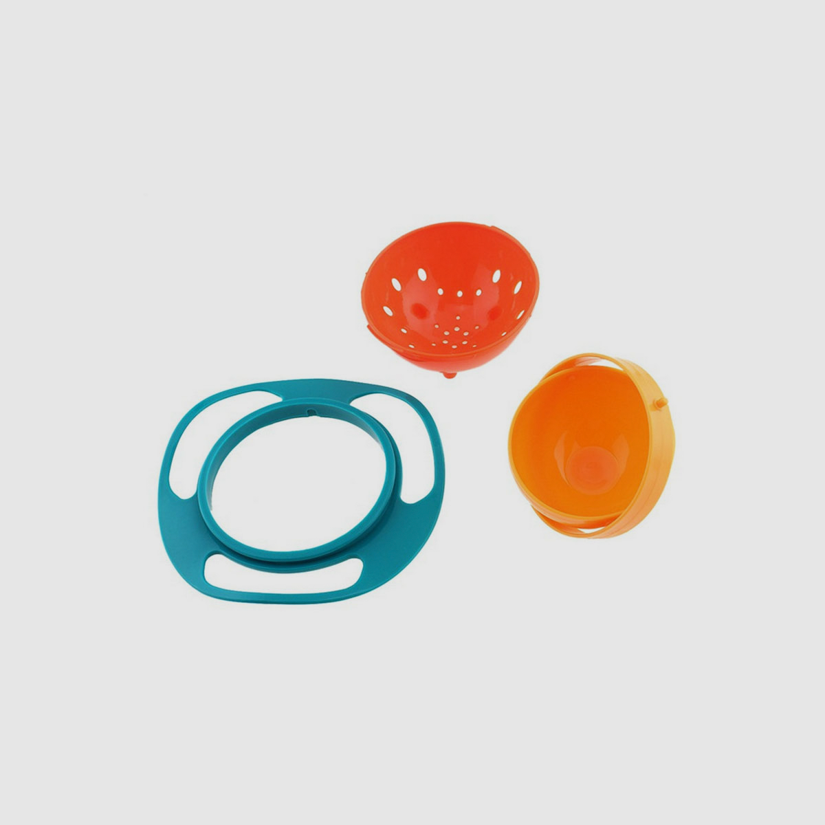 Bowl antiderrames | giratorio 360 grados