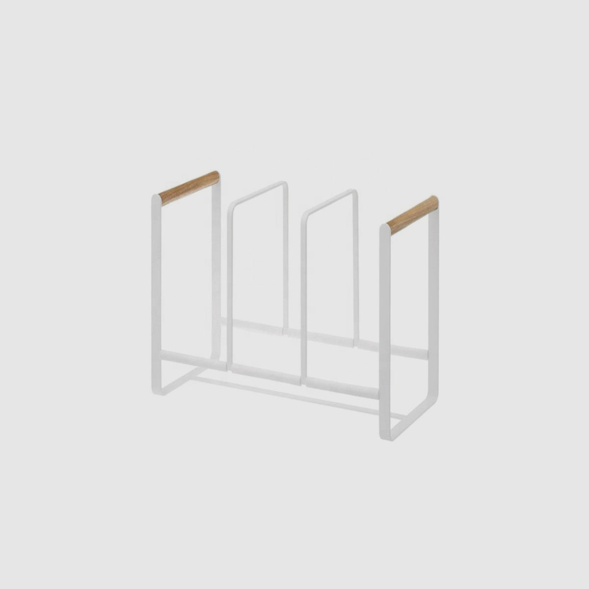 Organizador de platos de metal