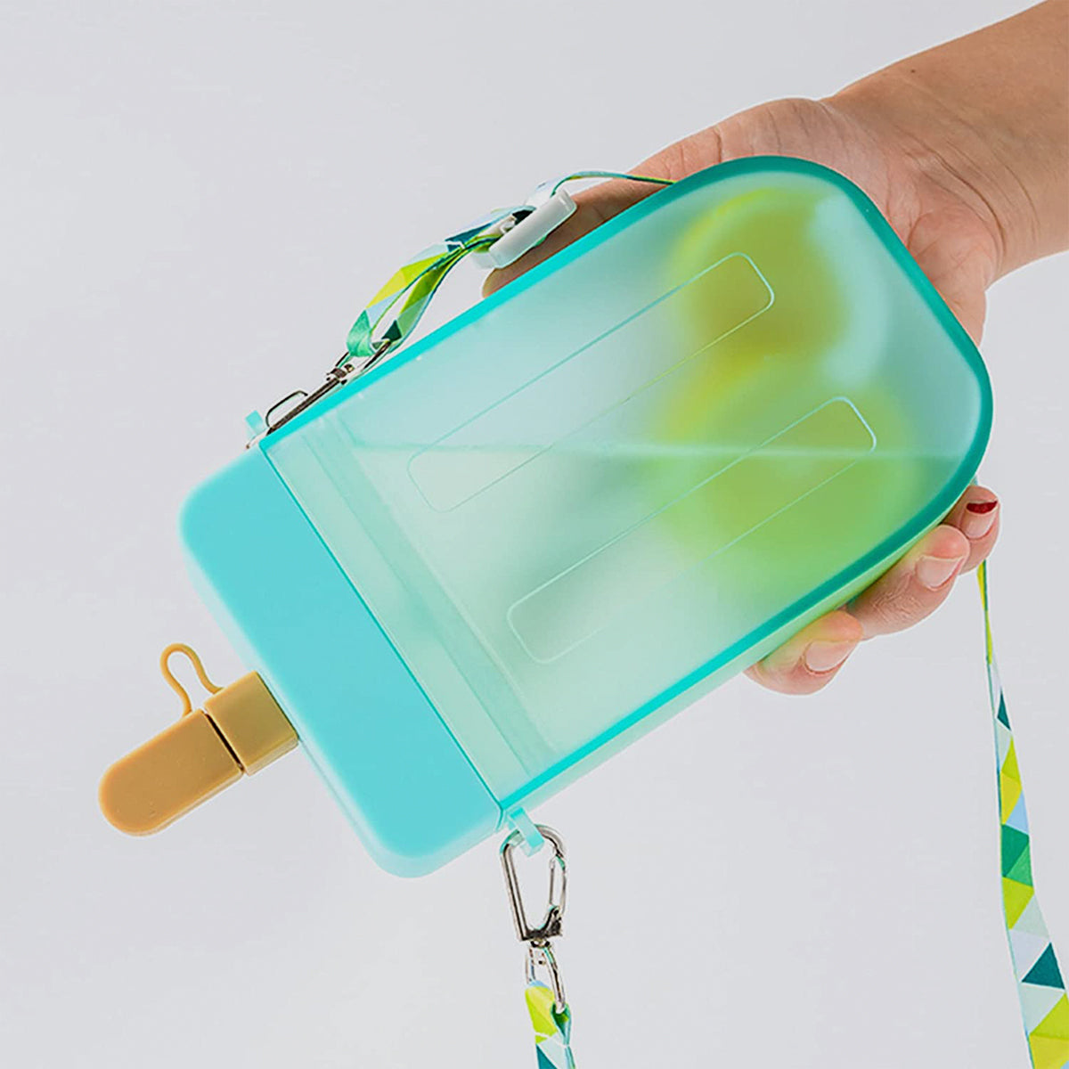 Botella de agua en forma de helado