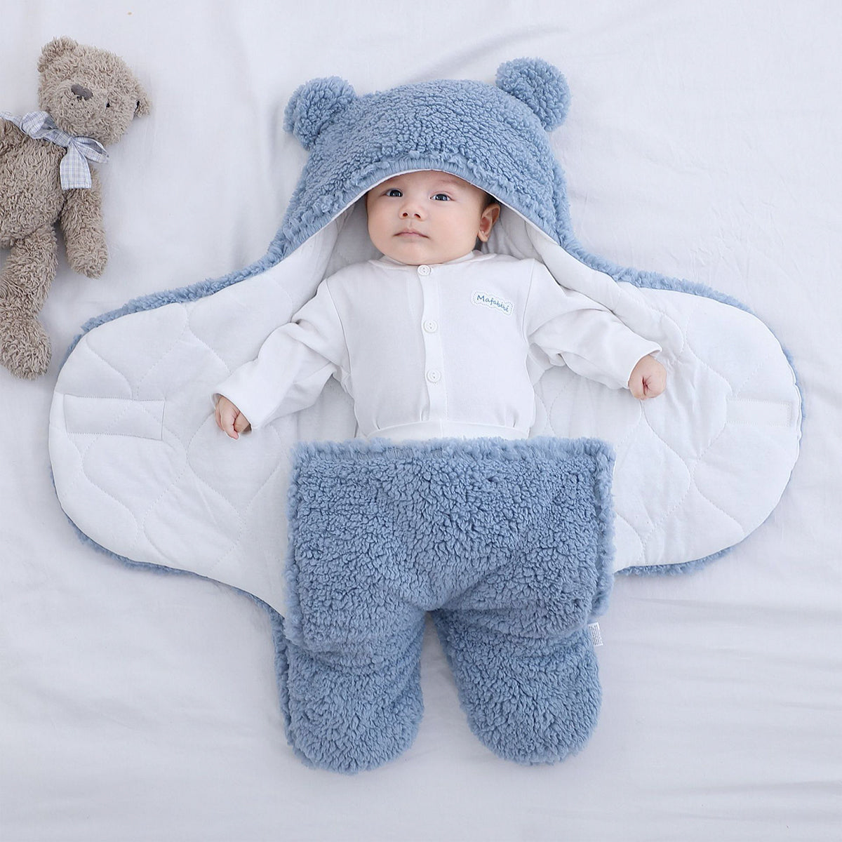 Swaddle diseño de oso