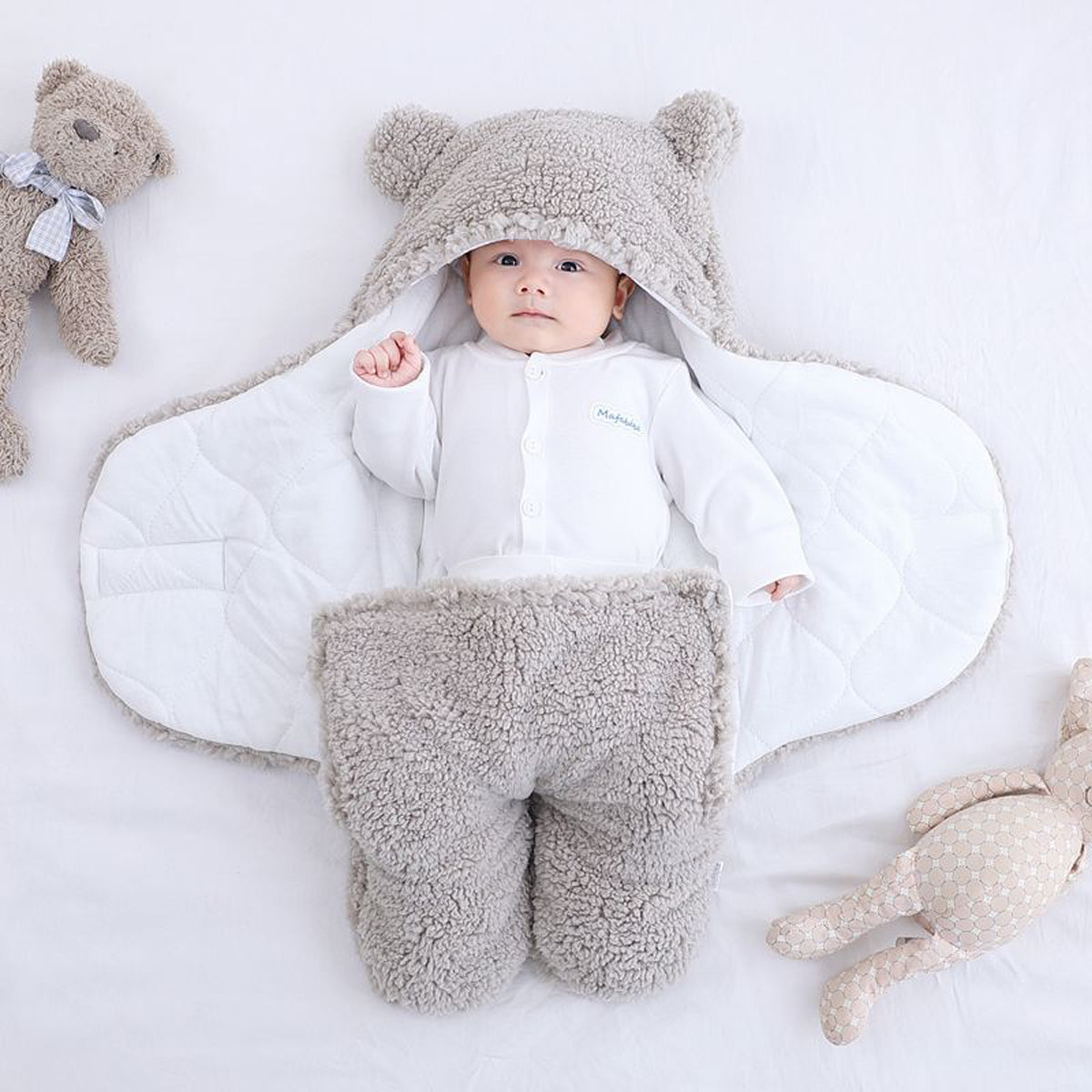 Swaddle diseño de oso