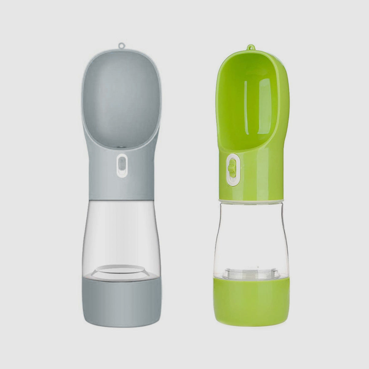 Dispensador portátil de agua y alimento
