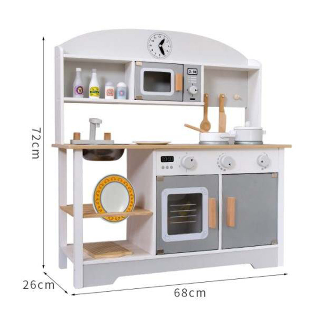 Cocina de Madera Blanca
