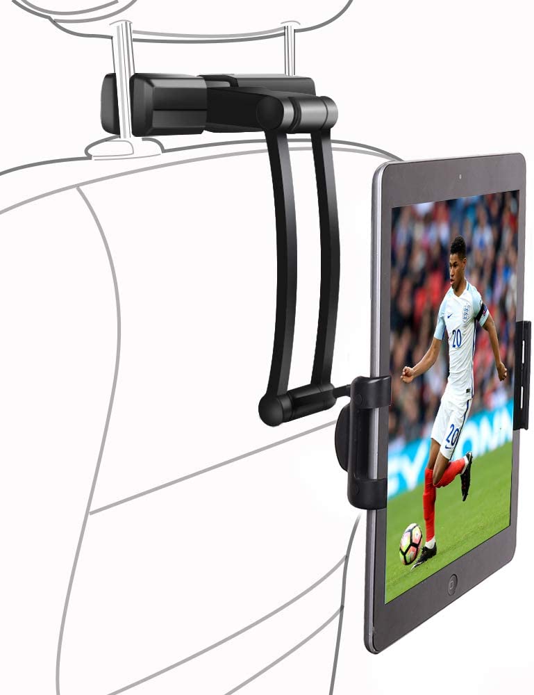 Soporte de electrónicos para asiento trasero