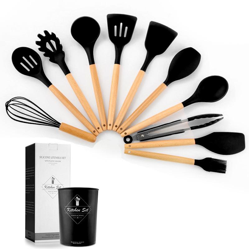 Set de cubiertos de silicón