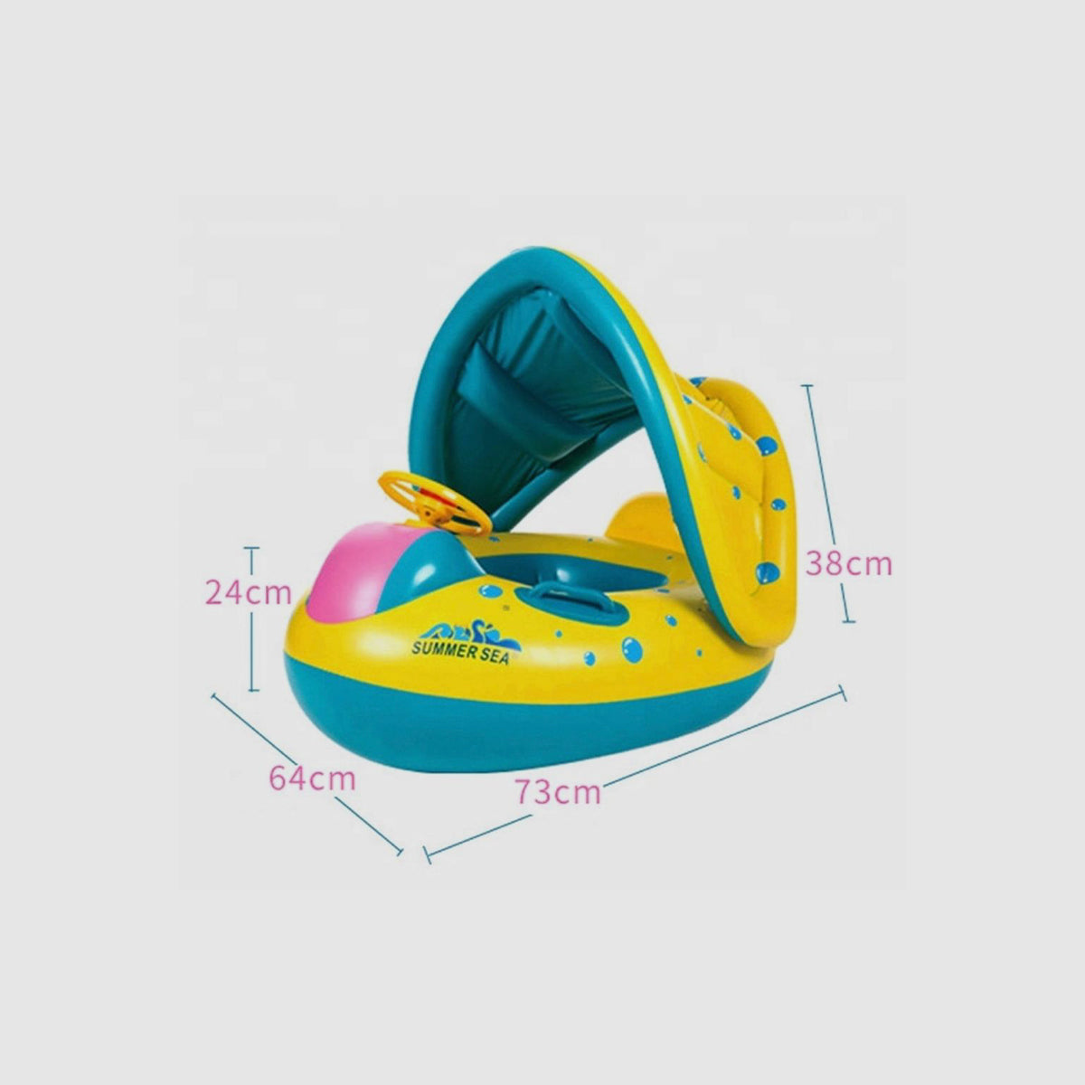 Flotador para Piscina con Techo Removible