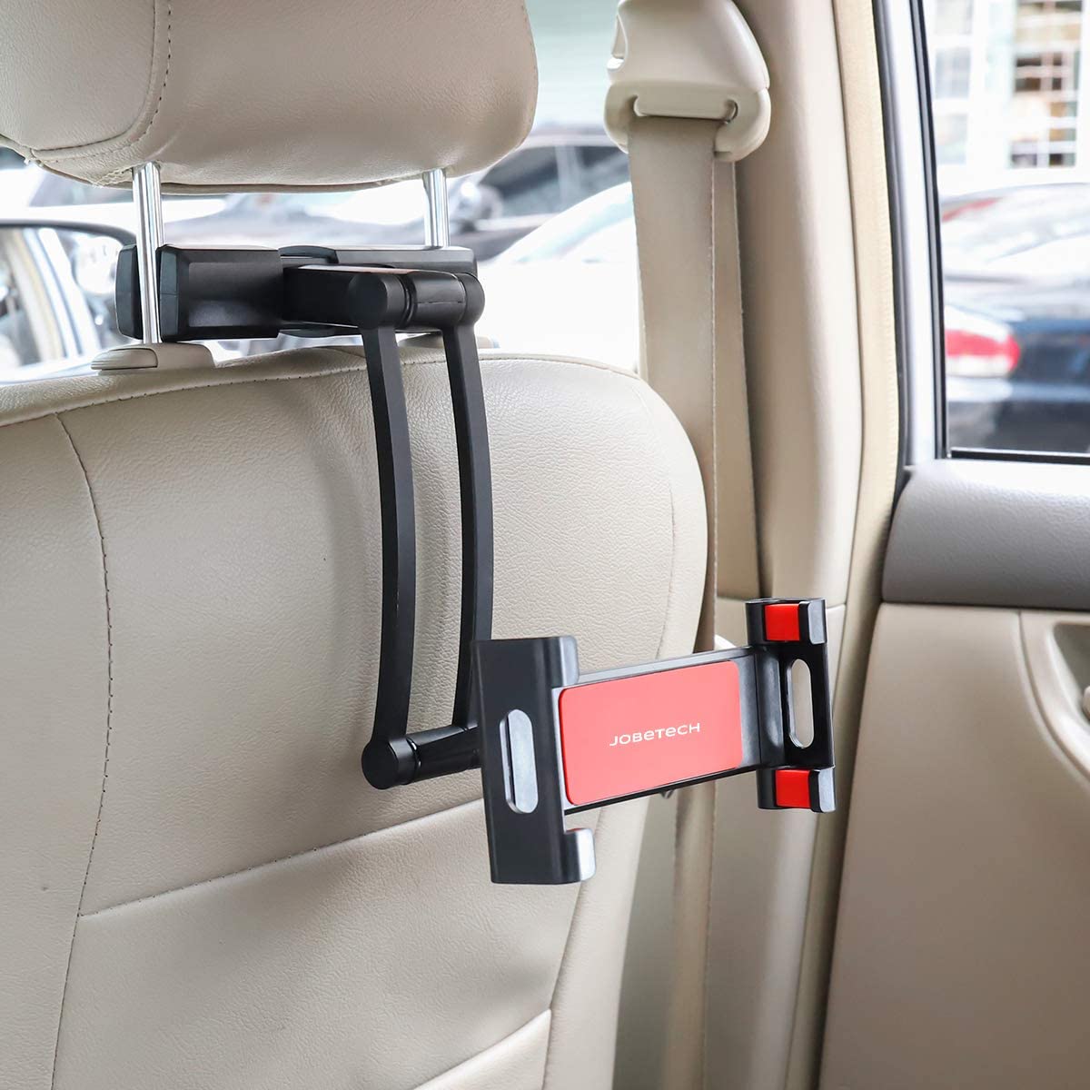 Soporte de electrónicos para asiento trasero
