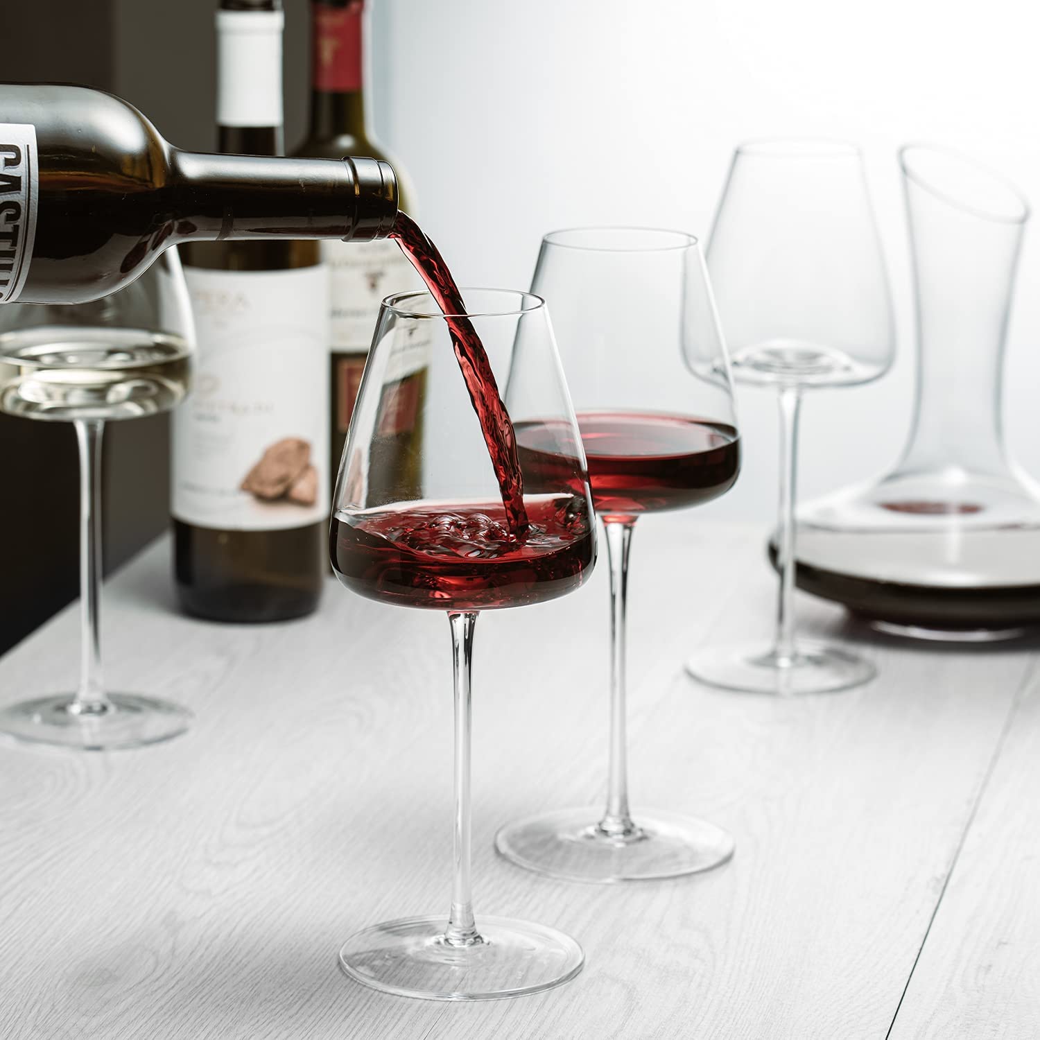 Copas de vino de cristal – La Gotera CR