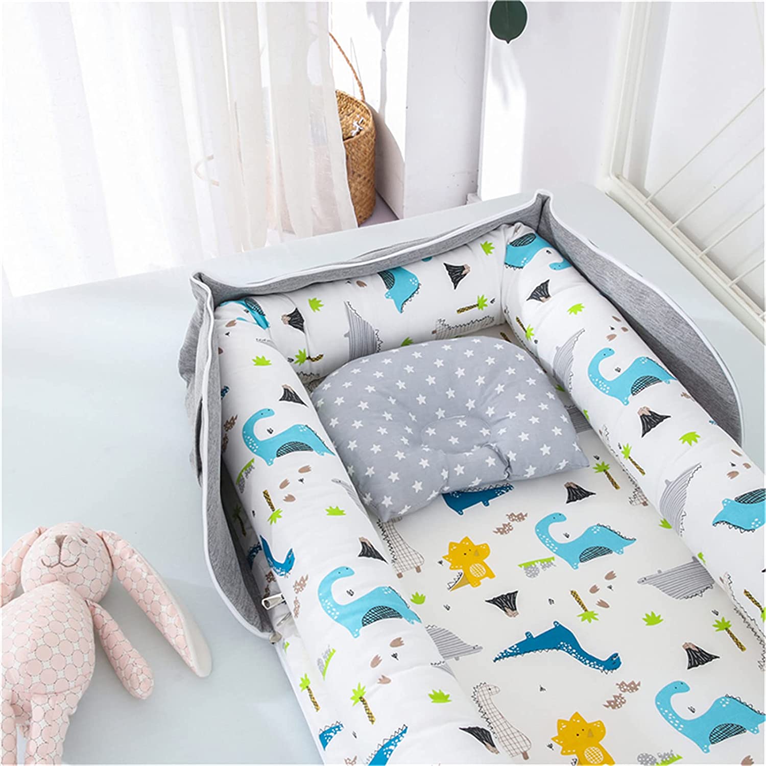 Cama Portátil con Almohada