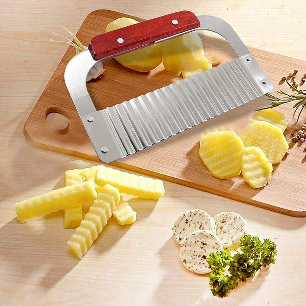 Herramienta de Corte Ondulada para Frutas y Verduras