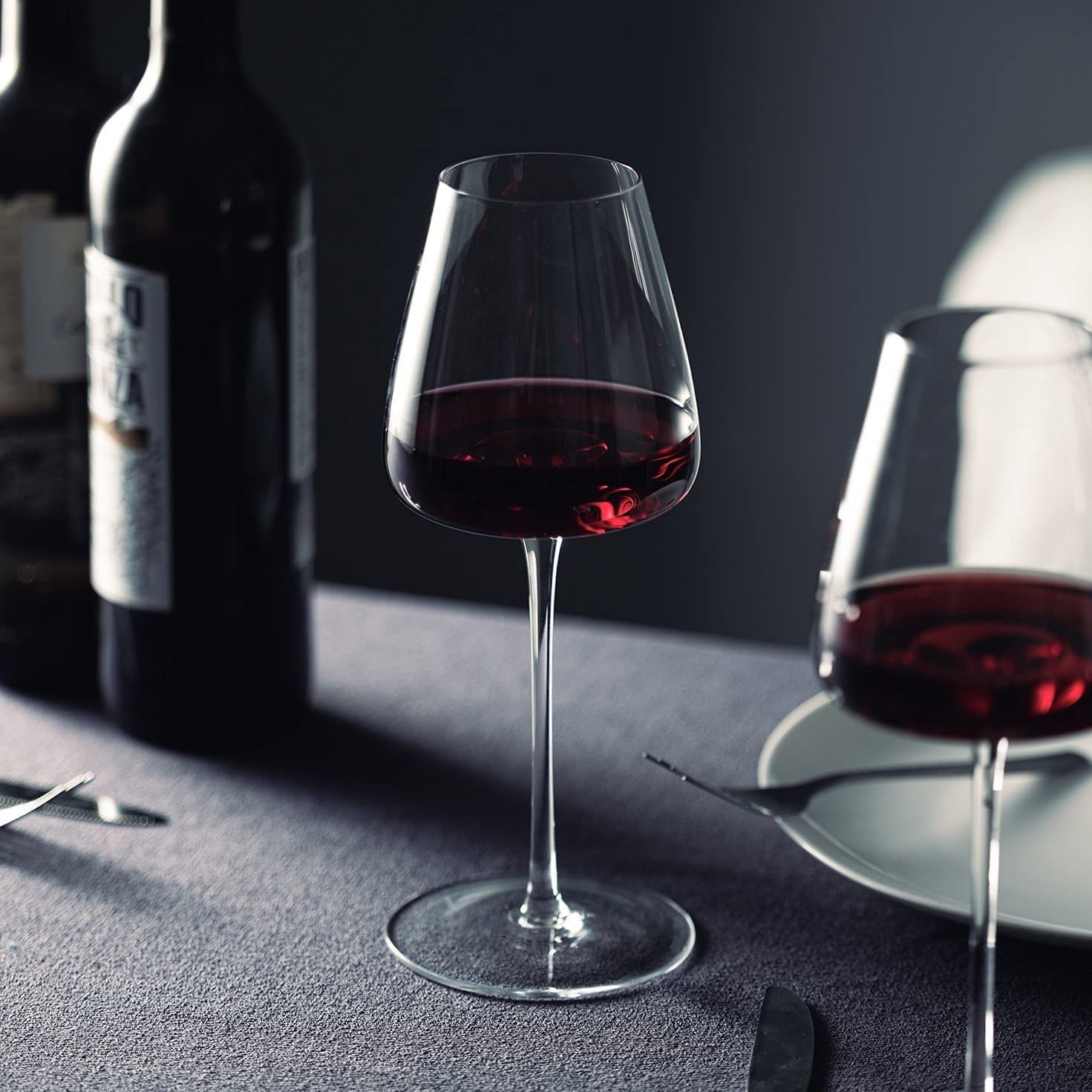 Set Copa de Cristal para Vino, 2 Unidades