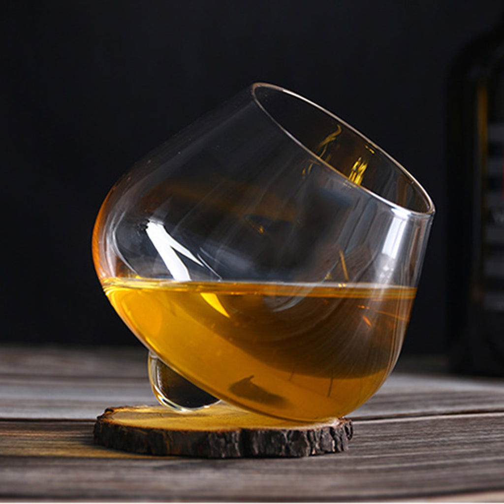 Copas de Cristal de Vaso Giratorio
