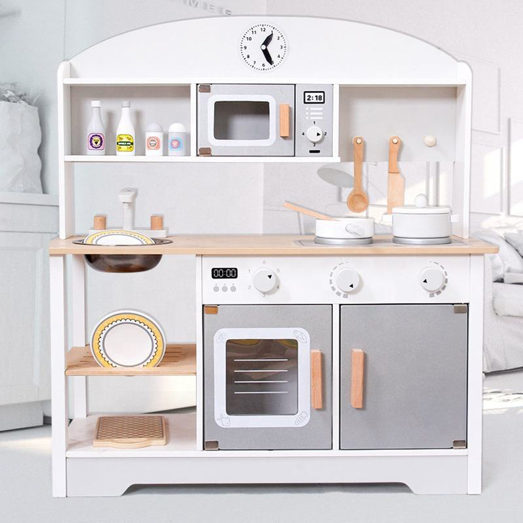 Cocina de Madera Blanca