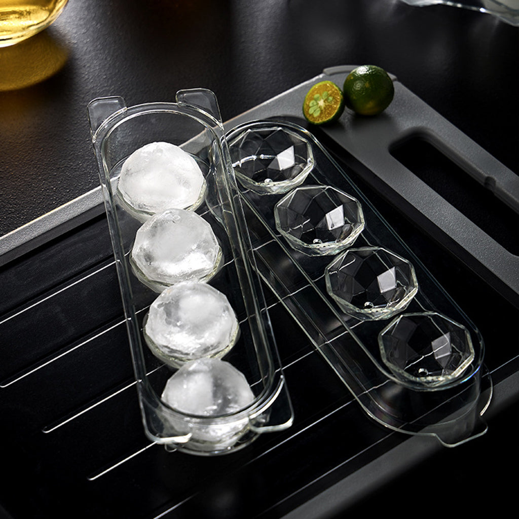 Molde para Hielo de Diseño Esférico de Grado Alimenticio