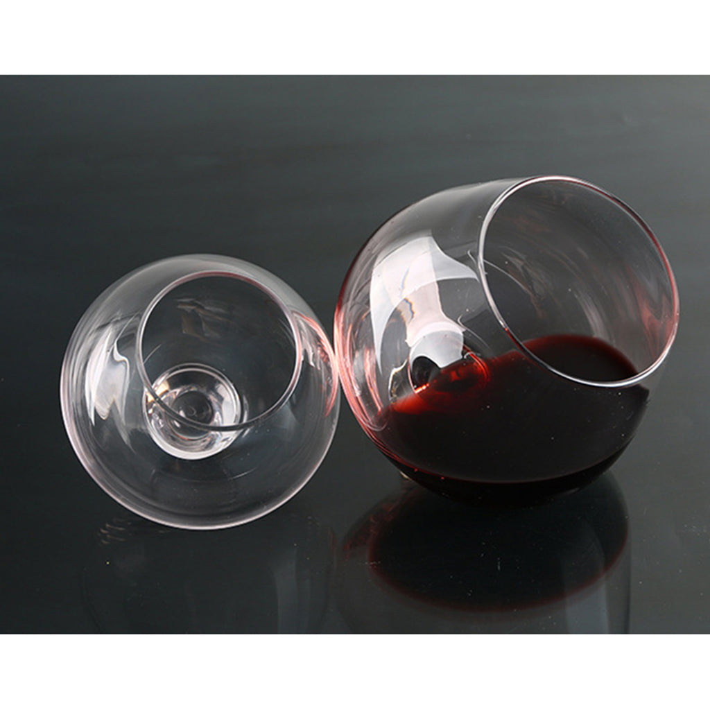 Copas de Cristal de Vaso Giratorio