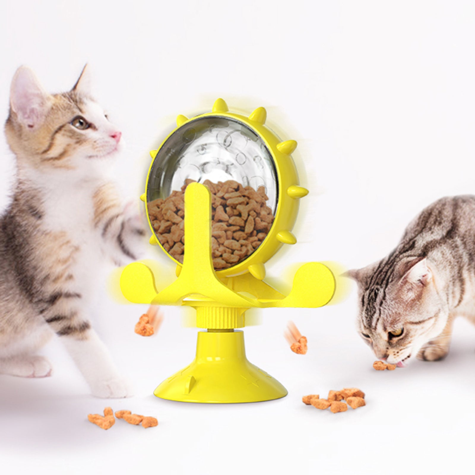 Juguete Interactivo para Gatos con Fugas de Comida