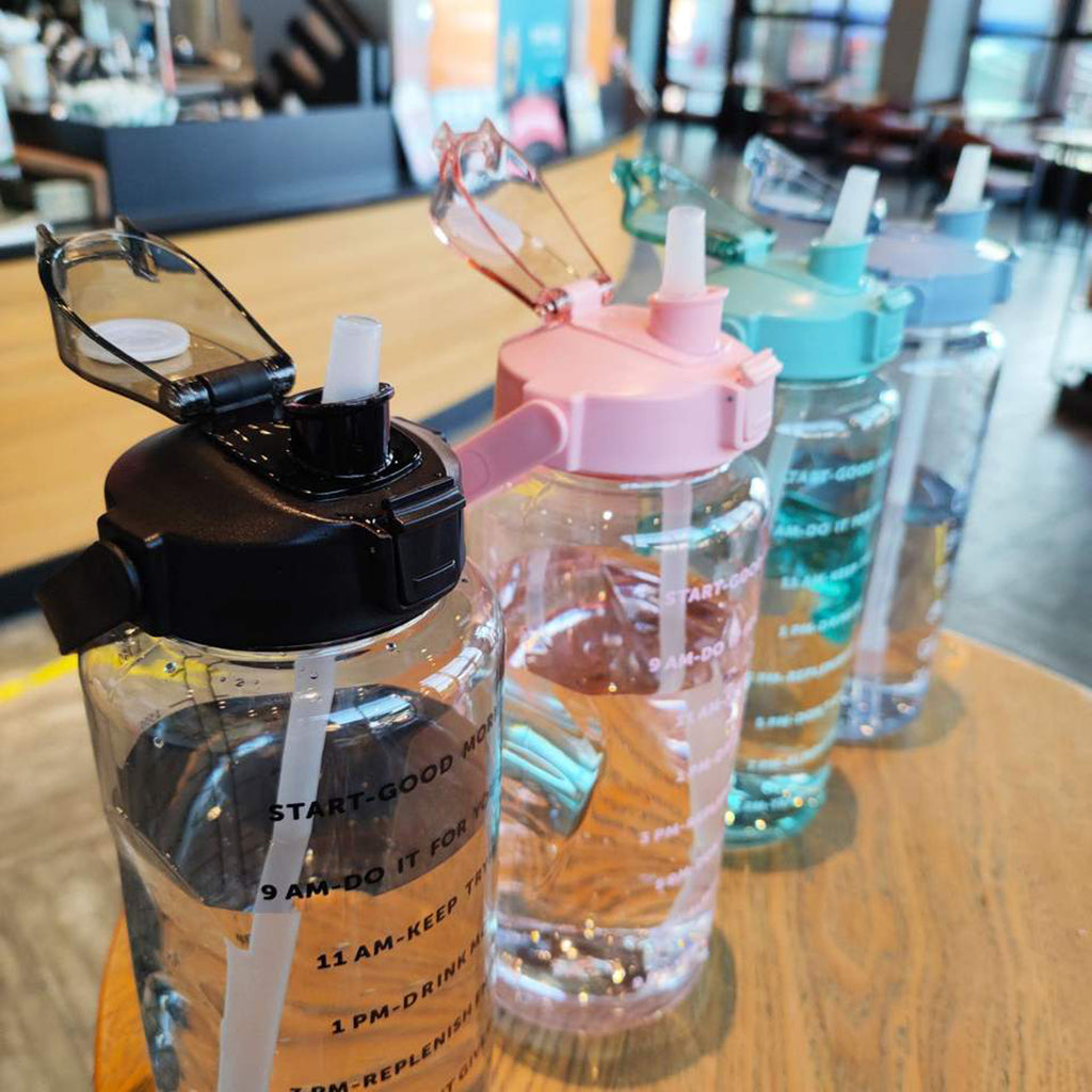 Botellas de agua motivacionales