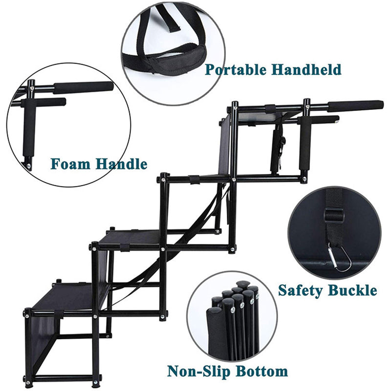 Escalera plegables ligeras portátiles para mascotas