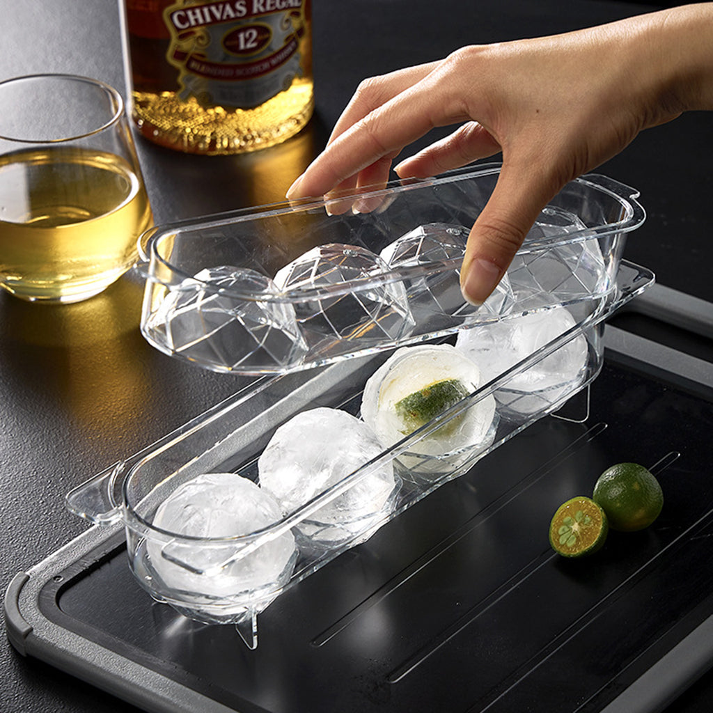 Molde para Hielo de Diseño Esférico de Grado Alimenticio