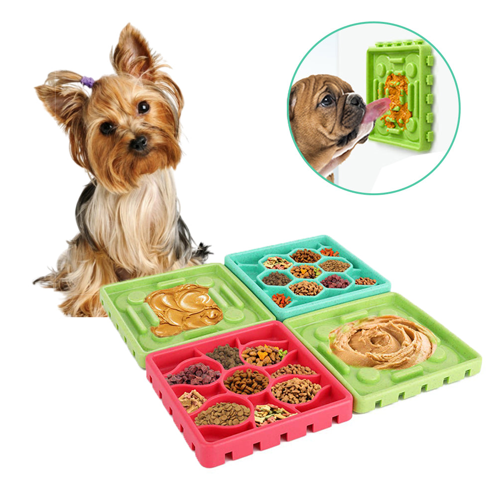 Comedero lento para alimentos, entrenamiento interactivo para perros