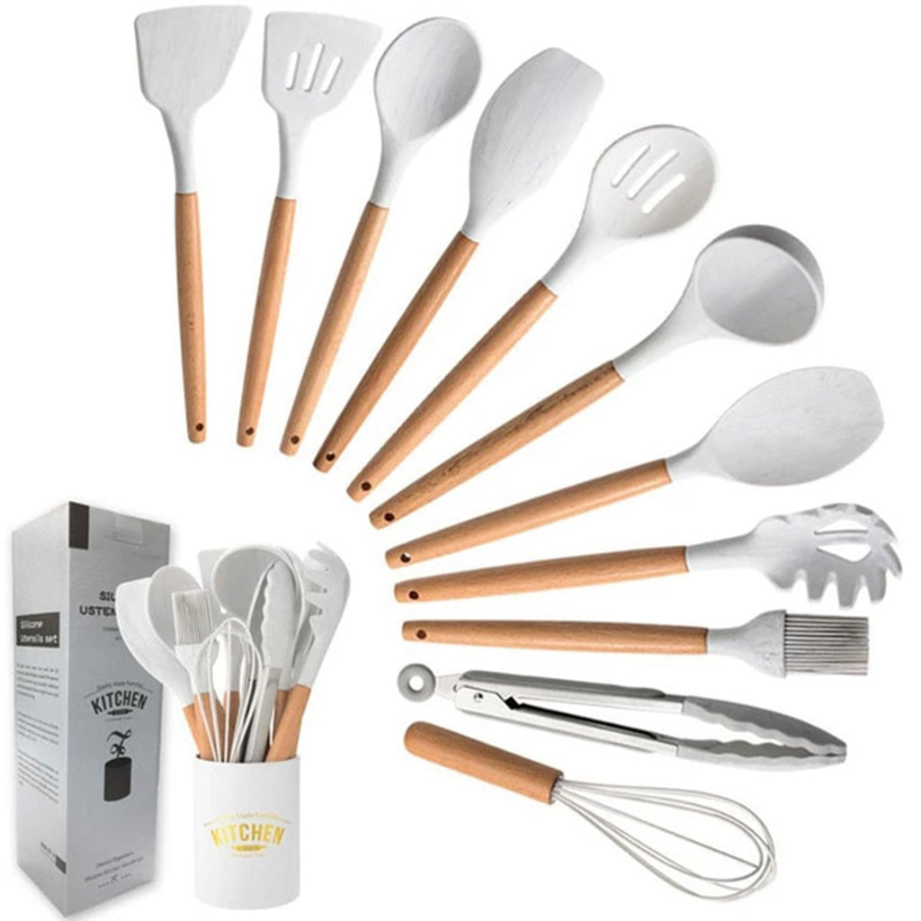 Set de cubiertos de silicón